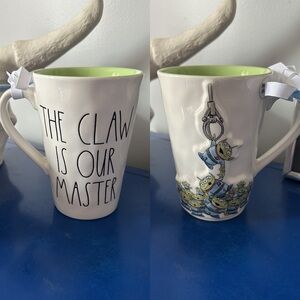 Rae Dunn Disney Pixar Toy Story Alien The Claw Is Our Master Double Sided Mug